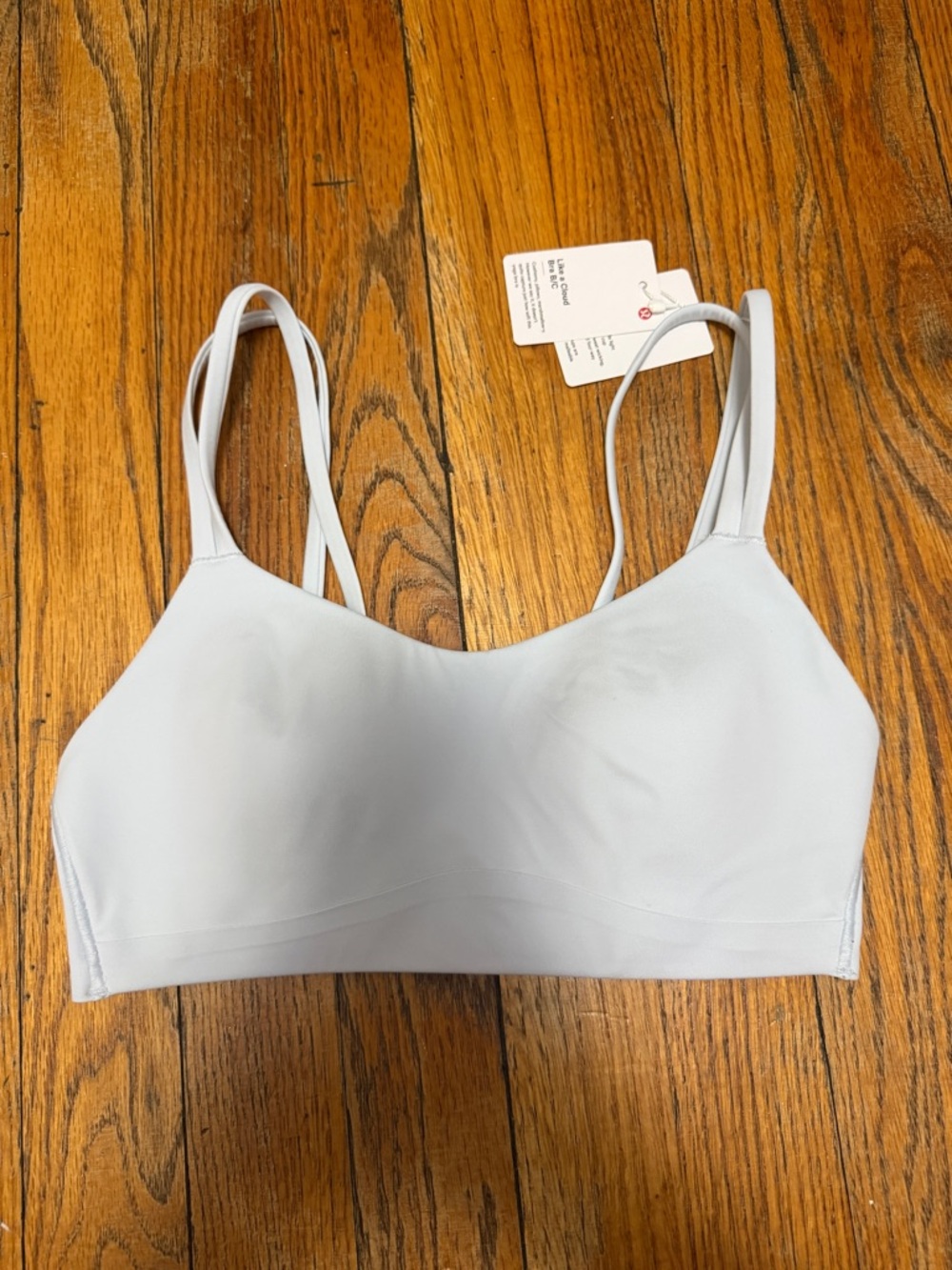 lululemon athletica White Light Support Double-Strap Bralette